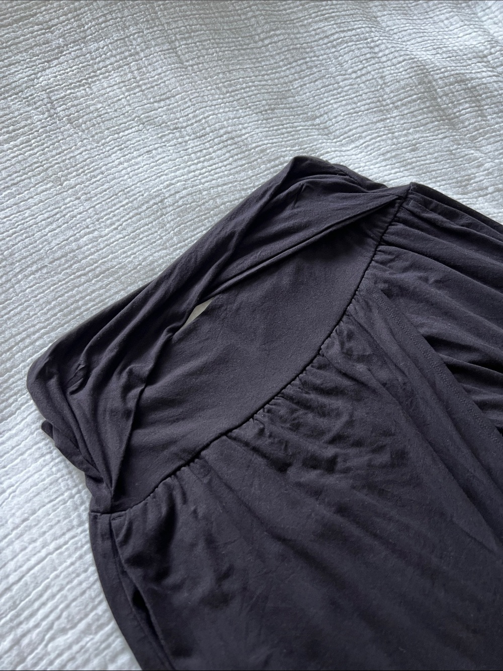 NWOT • Athleta Release Pant in Black (Tulip-Style Wrap Wide Leg Crop) • Large - Picture 8 of 11